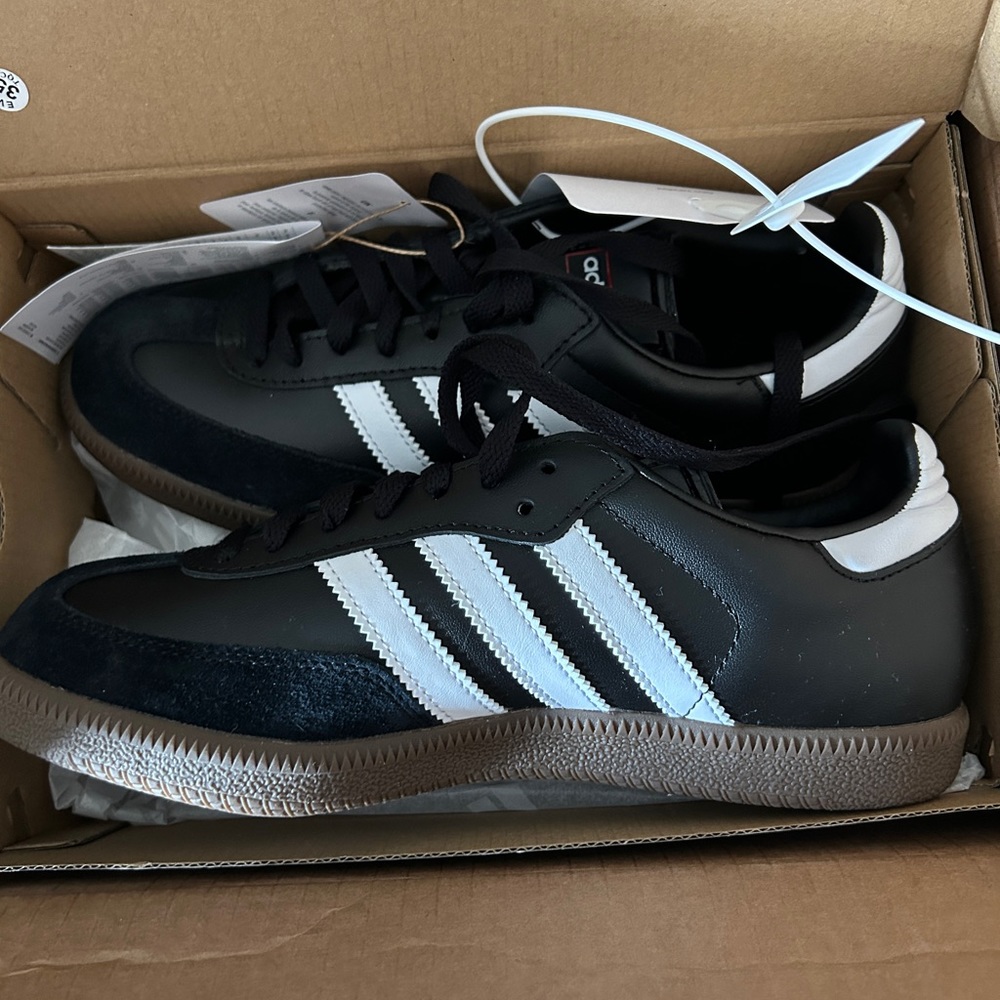 Adidas Black Sambas - NWT